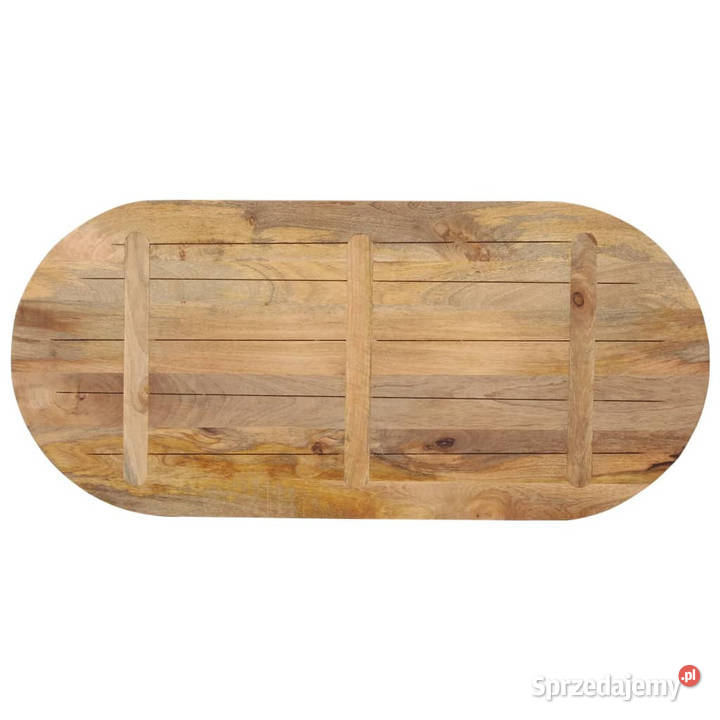 Blat stołu 110x40x38 owalny lite drewno mango Warszawa sprzedam