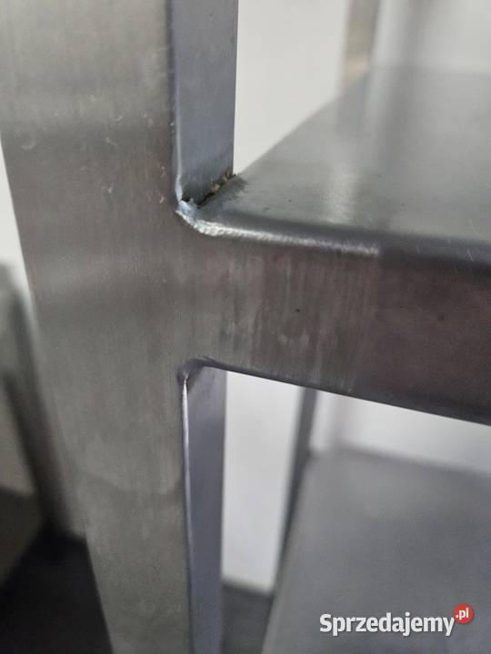 Regał spawany ze stali nierdzewnej 80x50x180 Pszczyna