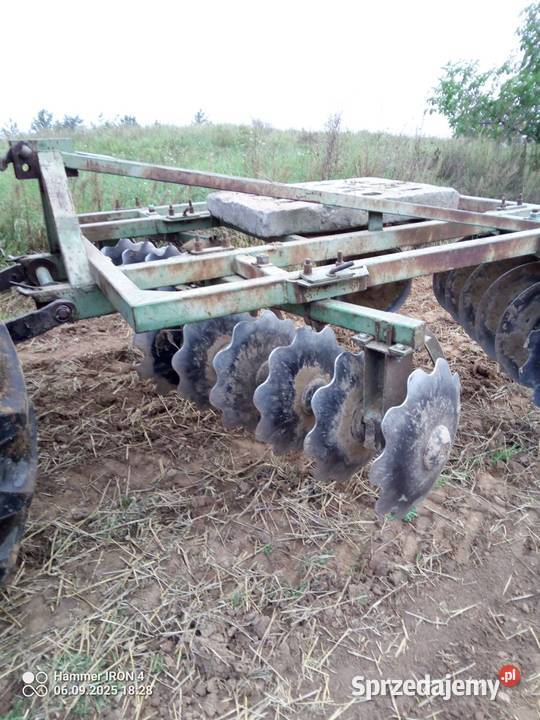 Sprzedam bronę talerzową Łomża