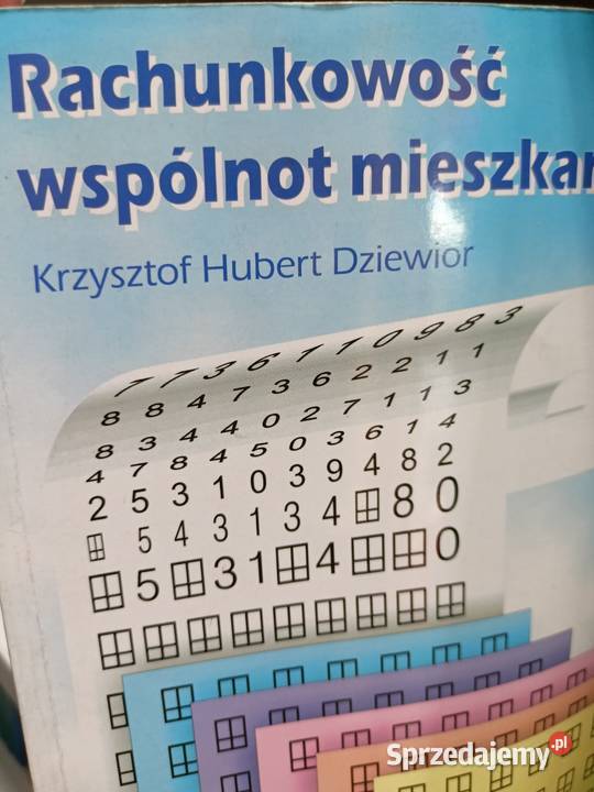 Rachunkowość wspólnot mieszkaniowych książki Warszawa sprzedam
