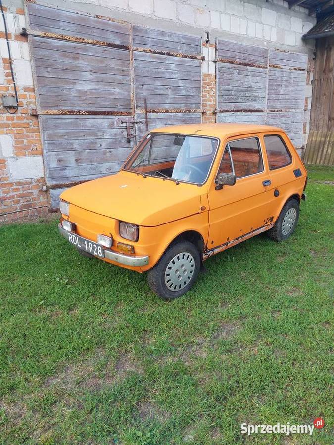 Fiat 126p 19791985 Zamiana na Tarpan 237D ETZ uszkodzony