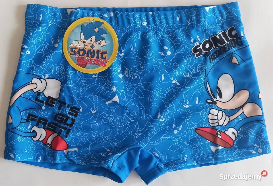 Kąpielówki Dziecięce Bokserki Sonic Hedgehog