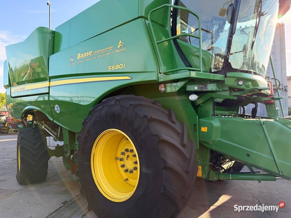 Kombajn zbożowy John Deere S680i Nowa Ruda