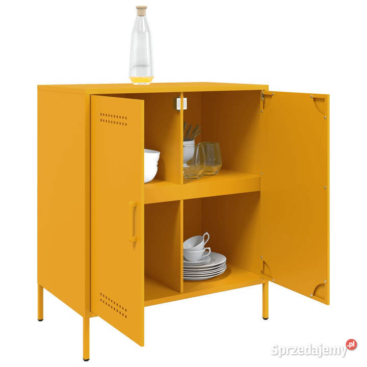 Szafka musztardowa 68x39x79 stalowa WM842979