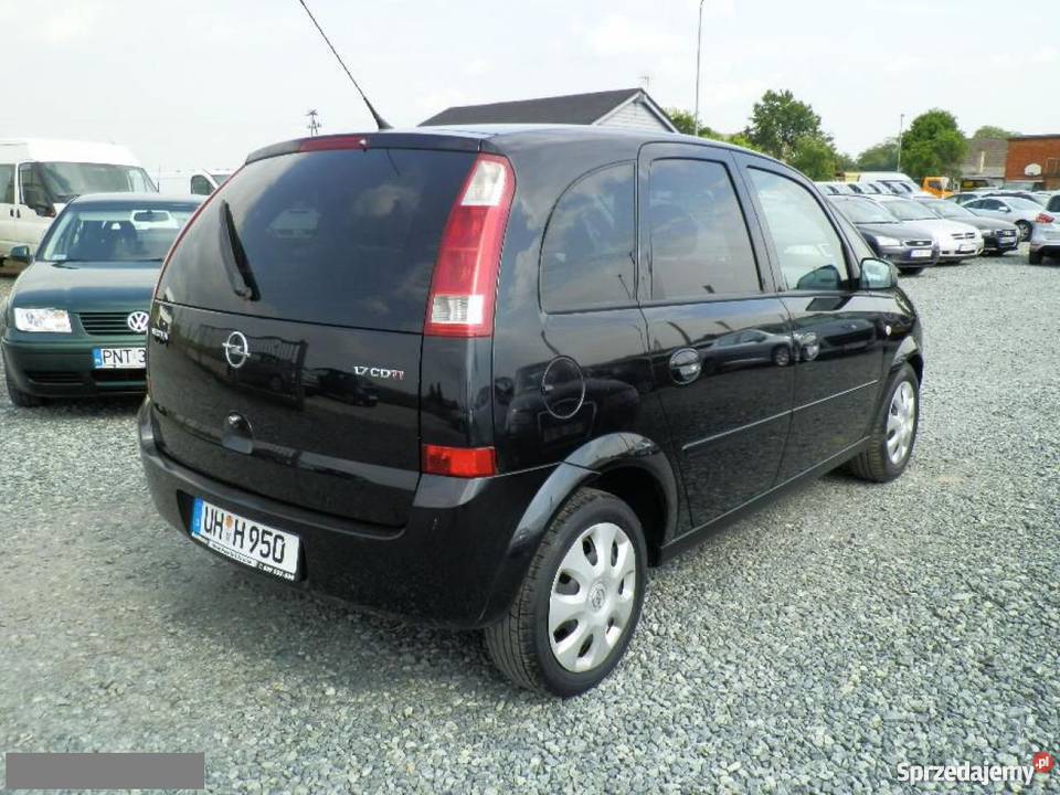 Do sprzedania Opel Meriva czarny ABS Meriva Wolica Pusta sprzedam