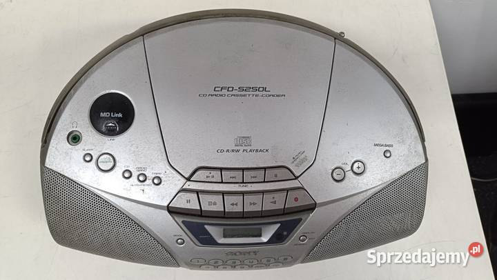 SONY CFDS250L radiomagnetofon przenośny
