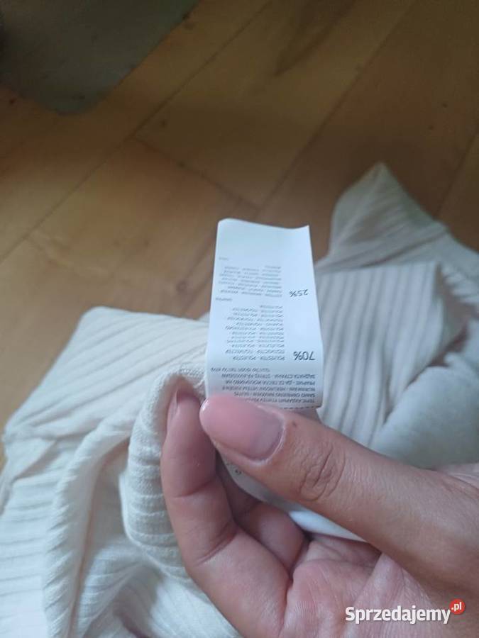 Długa spódnica biała Sinsay Spódnice i sukienki Piotrków Trybunalski
