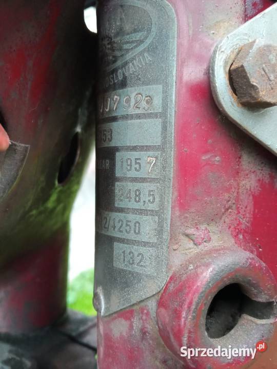 Jawa 250353 kivaczka z 1957 roku akryl Jawa Radomsko sprzedam