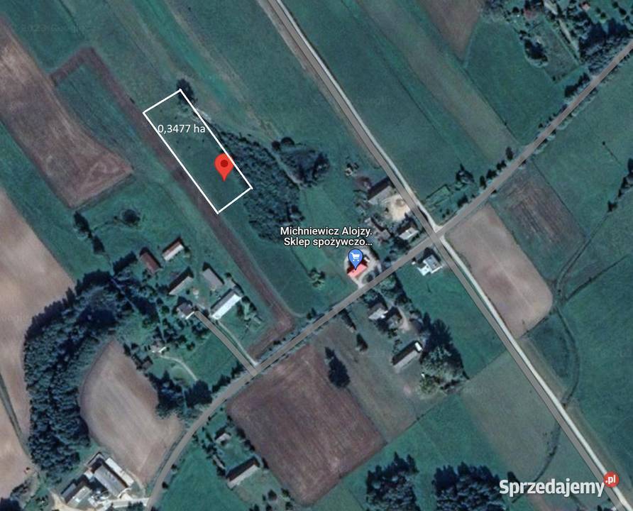 Sprzedam działkę Wysokie gmina Raczki