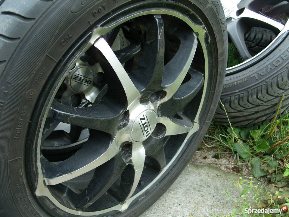 Alufelgi 15 DOTZ 4x108 Opony dolnośląskie Kąty Wrocławskie