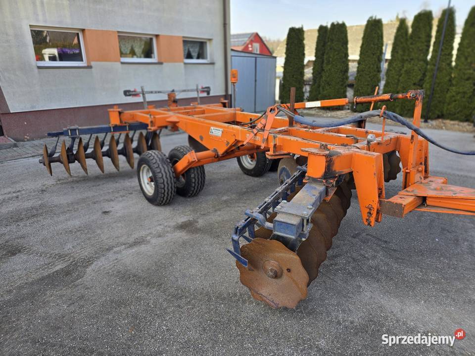 Brona talerzowa Galucho 4m ciągana import Niemcy Maków