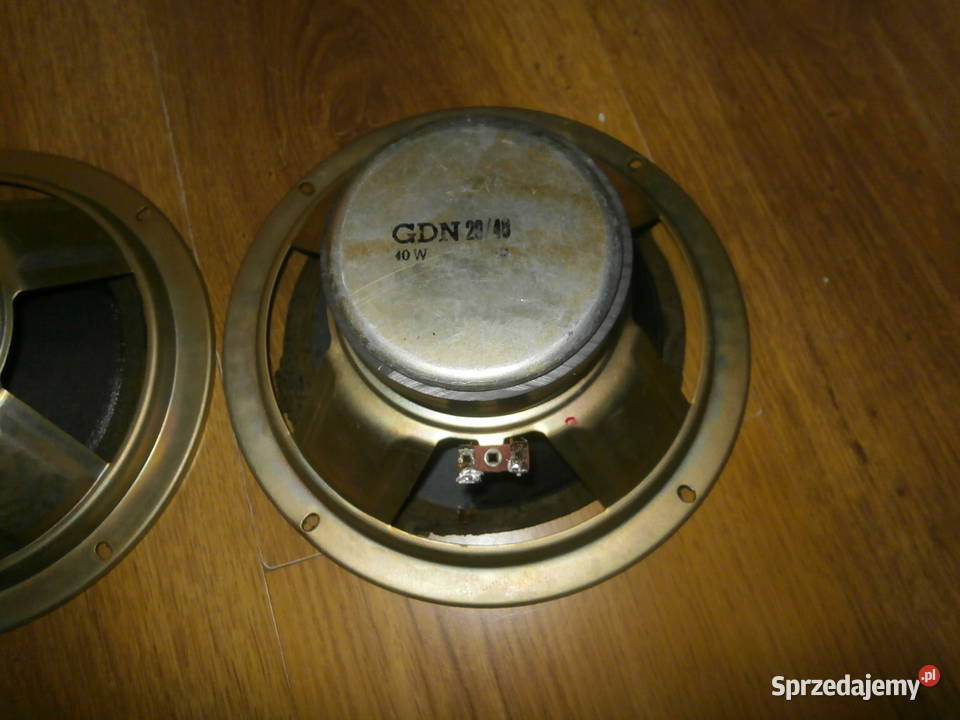 Głośniki GDN 2040 Tonsil kosze do regeneracji 2 Słuchawki i głośniki łódzkie