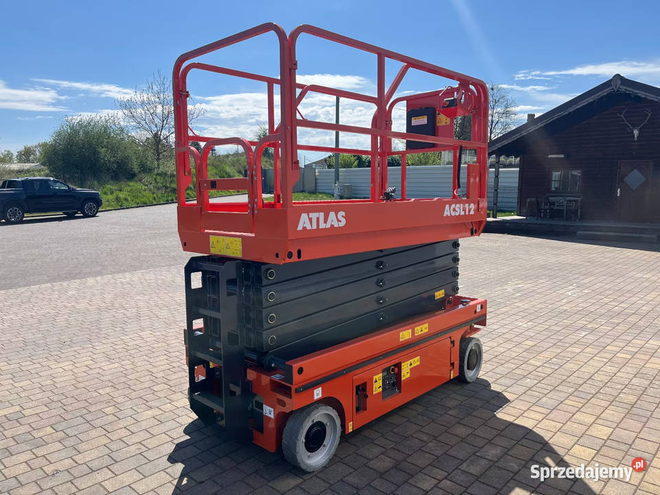 2025 Atlas ACSL12 Kompaktowy podnośnik koszowy o Warszawa