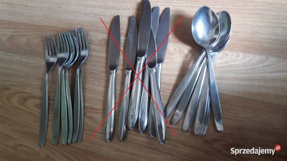 007Sztućce z PRLsygnowane Bydgoszcz