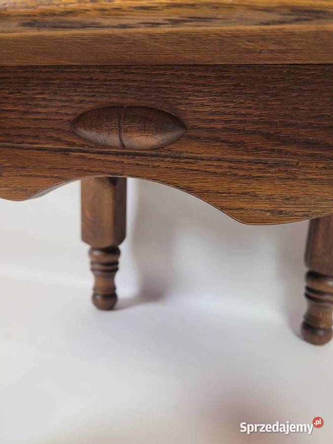 Dębowy stolik kawowy Białogard