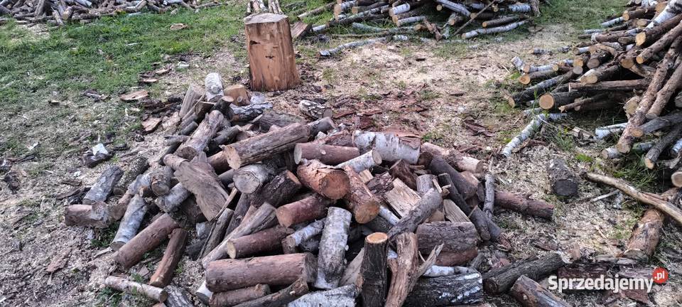 Drewno opałowe suche mix Grabina Radziwiłłowska sprzedam