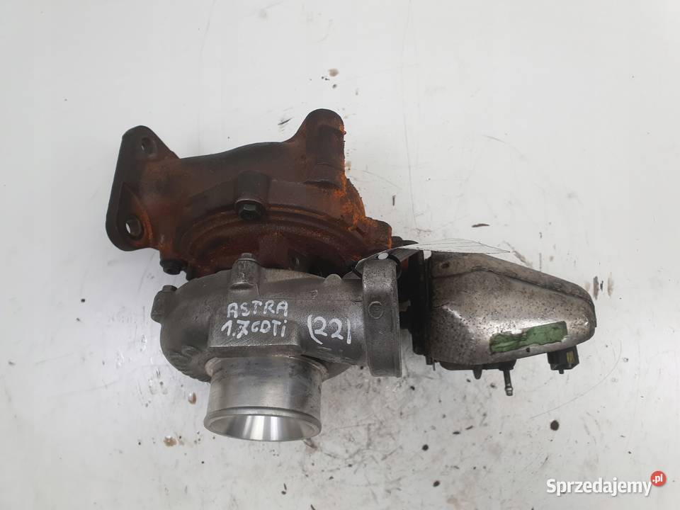 TURBOSPRĘŻARKA Opel Astra IV J 17 CDTI turbo Silniki i osprzęt lubelskie