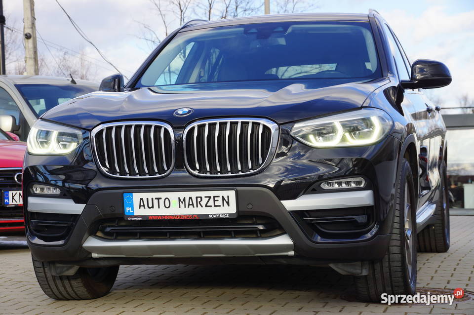 BMW X3 20 Diesel 190 4x4 Navi Kamera Adaptive Rok produkcji 2018 Nowy Sącz