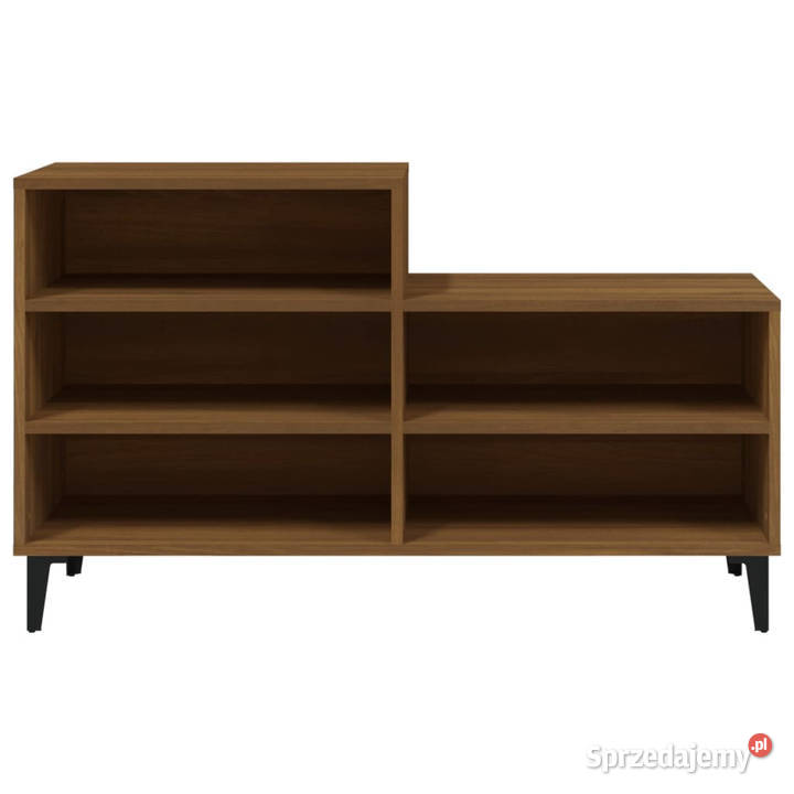 Szafka na buty brązowy dąb 102x36x60 WM819739