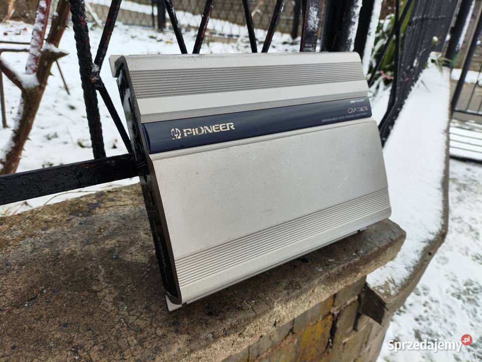 Wzmacniacz samochodowy 4 kanałowy PIONEER GMX404 Niegowonice