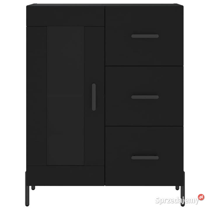 Szafka czarna 695x34x90 materiał drewnopochodny Warszawa sprzedam