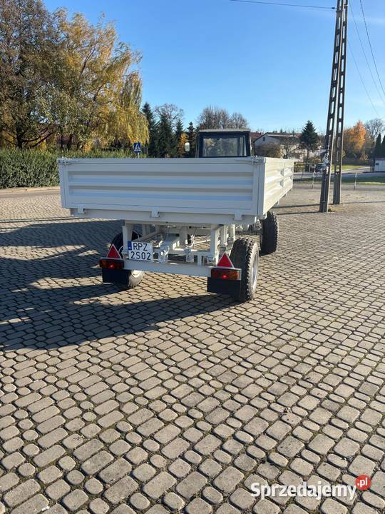 Przyczepa Sanok remoncie 1986 r wywrotki Przeworsk