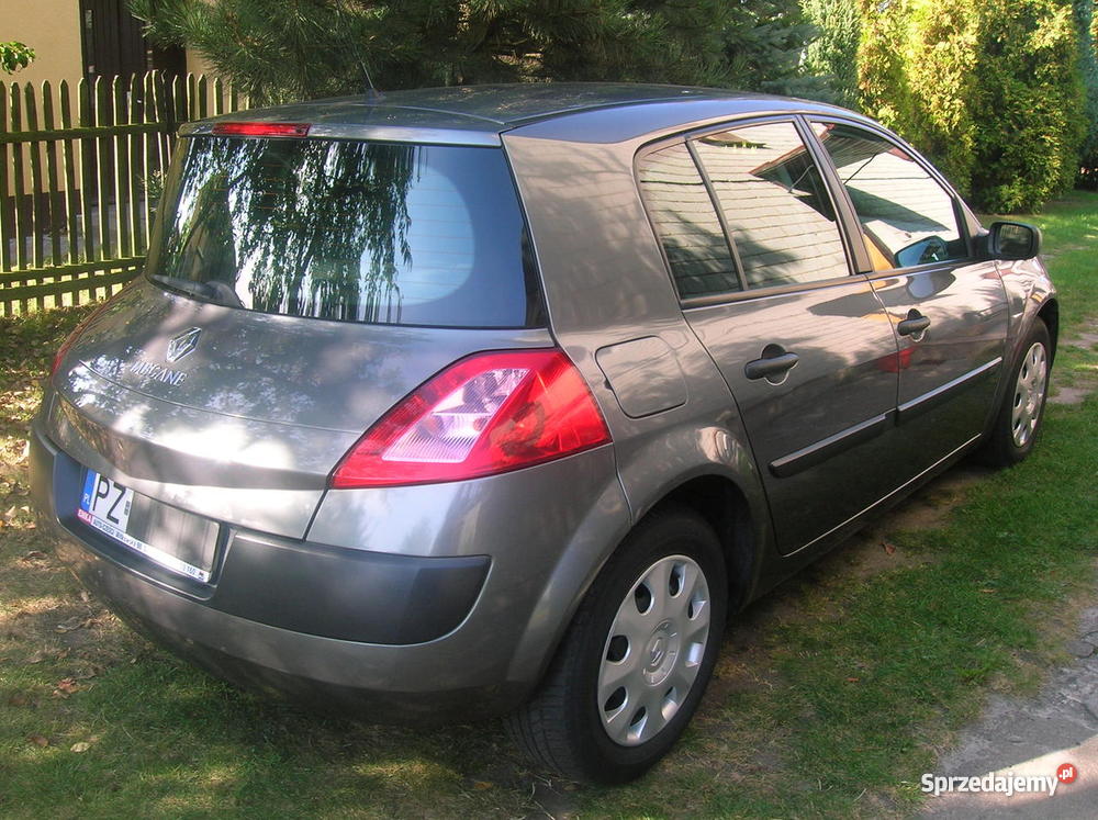 Renault Megane II 19DCI 2004r klima 6bieg przebi klimatyzacja Swarzędz
