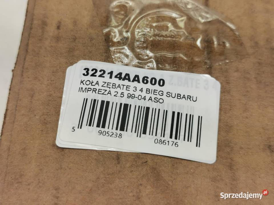 ZESTAW KÓŁ 3 I 4 BIEGU SUBARU IMPREZA 25 2004 Łączniki stabilizatorów