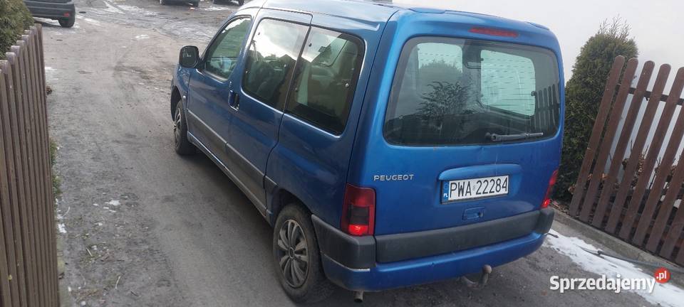 Peugeot partner 14 benzyna LPG Gaz Klima HAK Partner Skoki sprzedam
