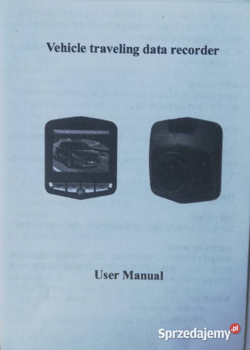 Instrukcja obsługi kamery samochodowej