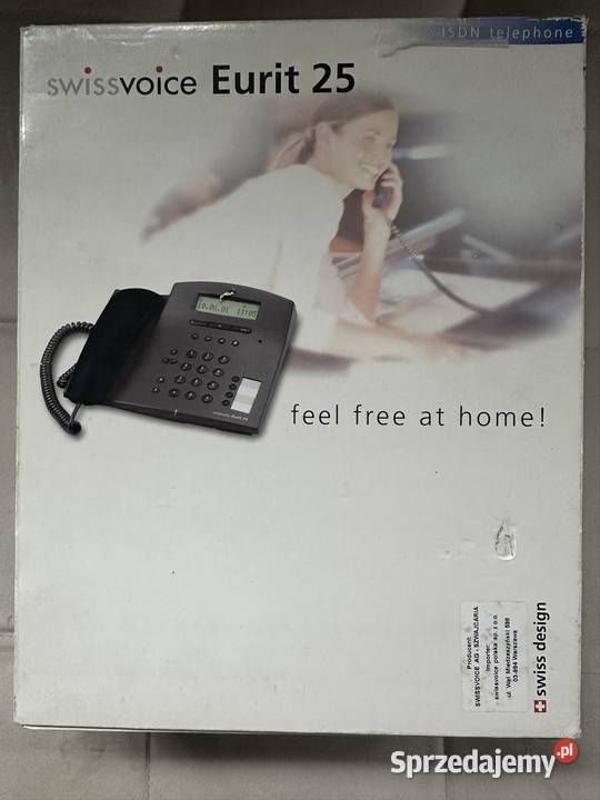 Nowy telefon stacjonarny Swissvoice Eurit 25 Bogdanowo