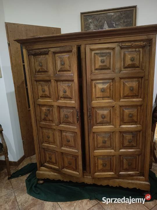 Stara piękna szafa bieliźniarka z drewna 50cm kujawsko-pomorskie Lipno