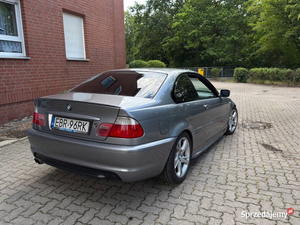 BMW E46 Coupe 330CD Silbergrau Metalic 250 420000km łódzkie Brzeziny