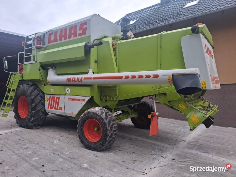 claas dominator 108 sl maxi heder 51m napęd
