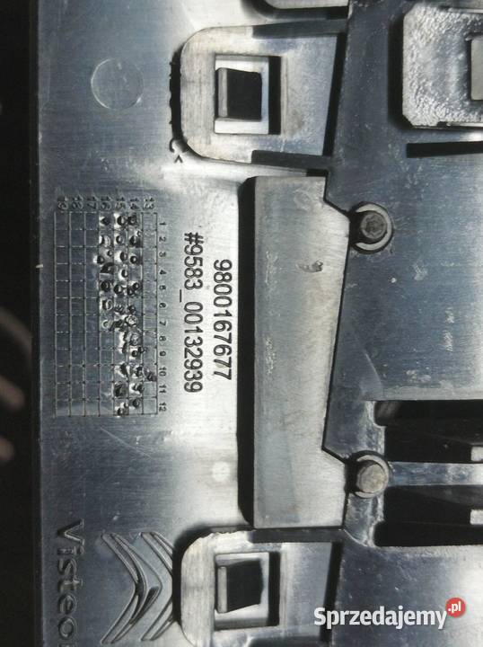 KRATKI NAWIEWU LEWA DESKI 9800167677 Citroen C4