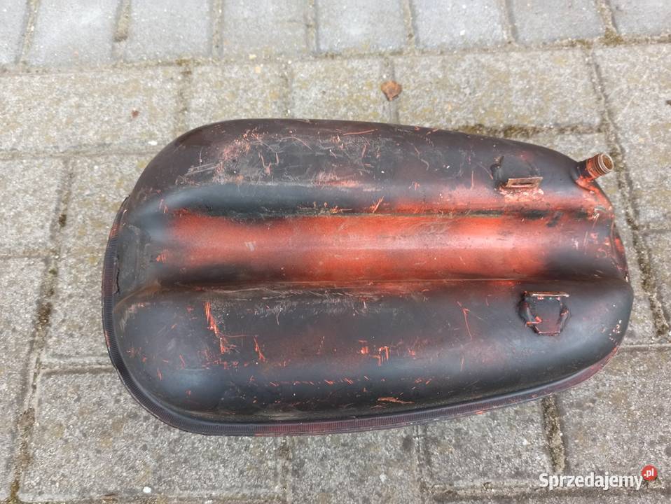 Zbiornik paliwa bak Komar Romet PRL czarny