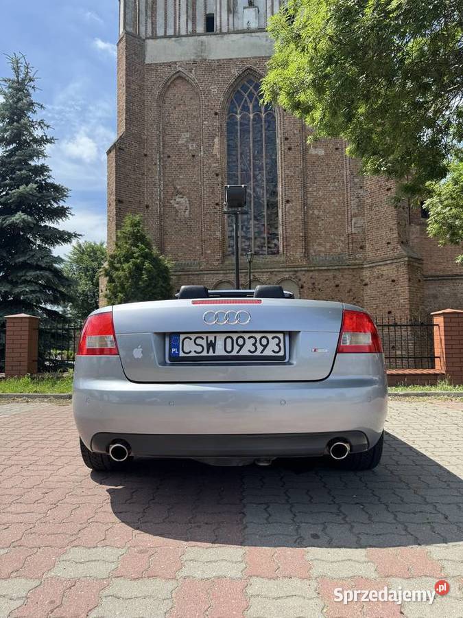 Audi A4 B6 Cabrio 18T sline kujawsko-pomorskie Świecie