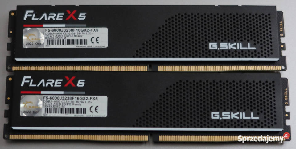 GSkill Flare X5 DDR5 32GB 2x16GB 6000MHz CL32 Pamięci Elektronika mazowieckie