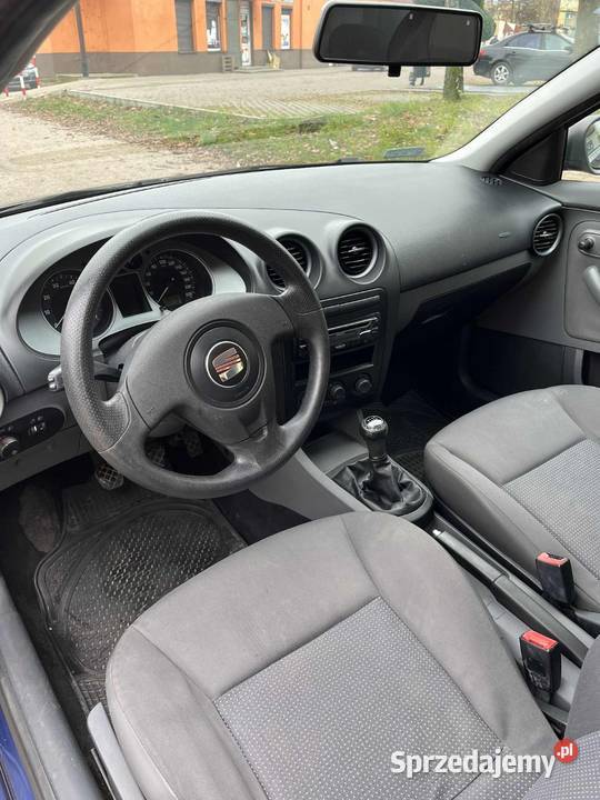 SEAT IBIZA 2006 12 benzyna wspomaganie 162000 manualna Zgierz
