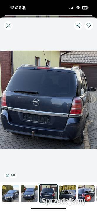 Opel Zafira 19 CDTI 150 nie odpala uszkodzony Zafira Płock