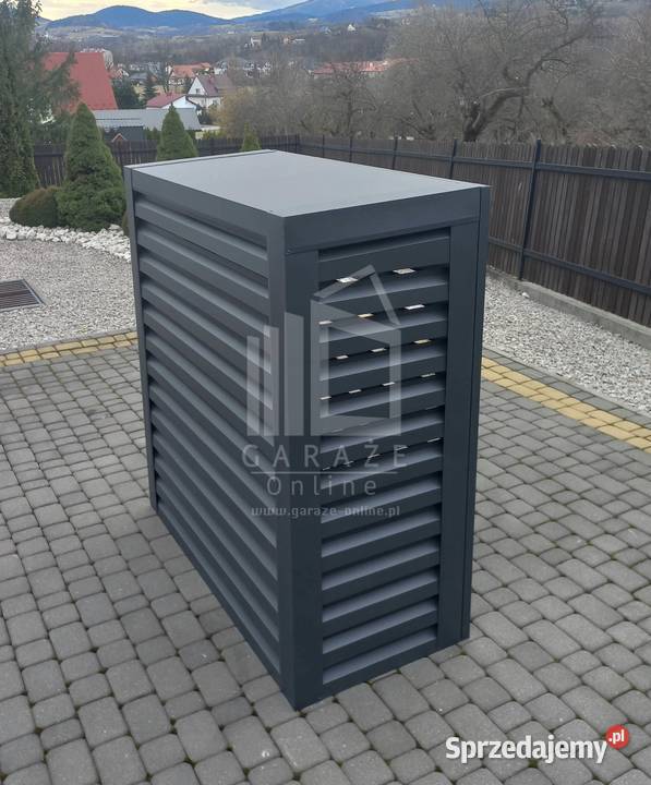 Osłona pompy ciepła 110x50x150 antracyt ID489 Jastrzębie-Zdrój