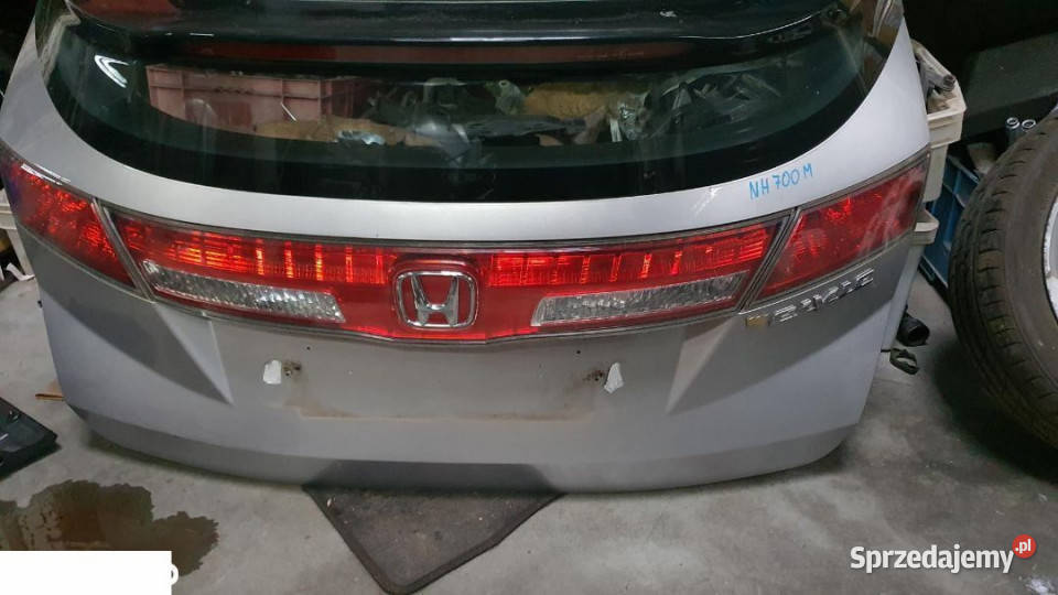 Honda Civic VIII Lift 2009 Klapa tył kpl NH700 osobowe lubelskie Kozubszczyzna
