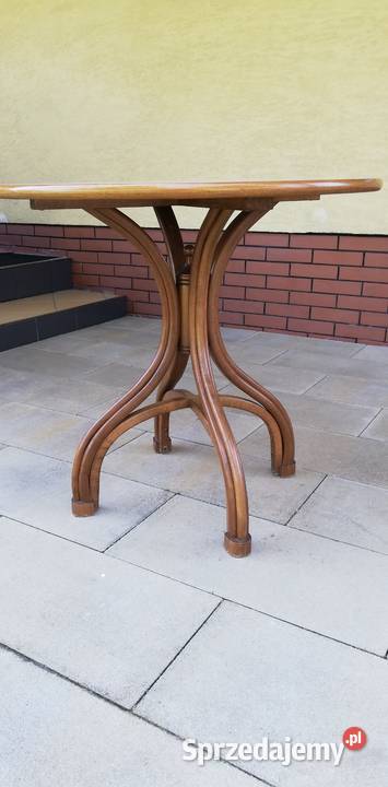 Stół okrągły na giętych nogach stolik kawowy nie Garwolin sprzedam