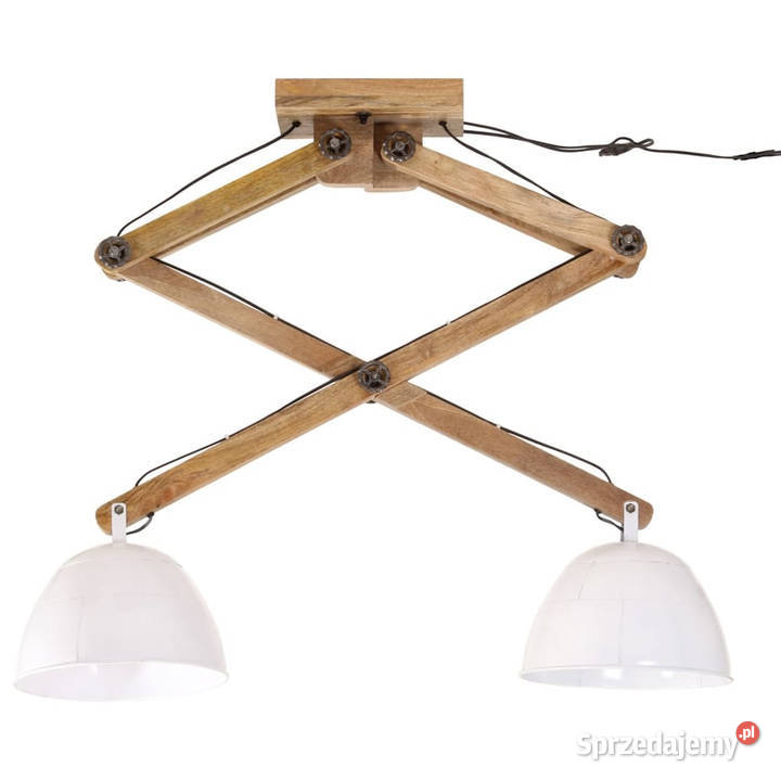Lampa sufitowa 25 W biała 29x18x85 E27 WM371931 sprzedam