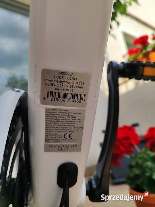 OKAZJA Nowy rower elektryczny Torpado Wenere 28 kujawsko-pomorskie Grudziądz