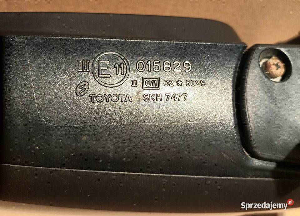 Lusterko lewe TOyota Corolla E12 5 PIN Europa Łódź