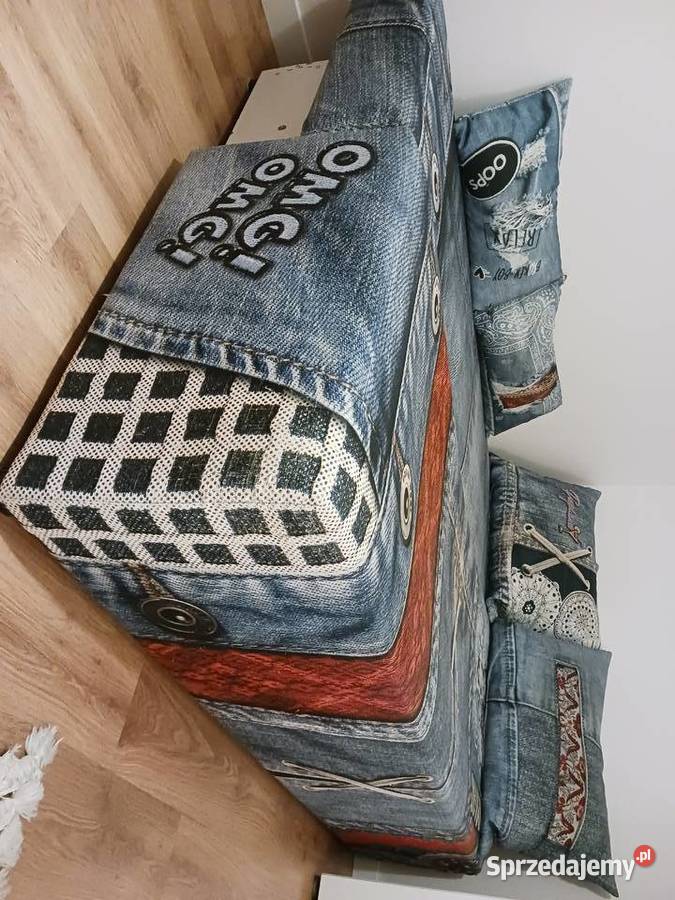 Sofa Libro PLAYfull BLUE unikalny wzór Otwock