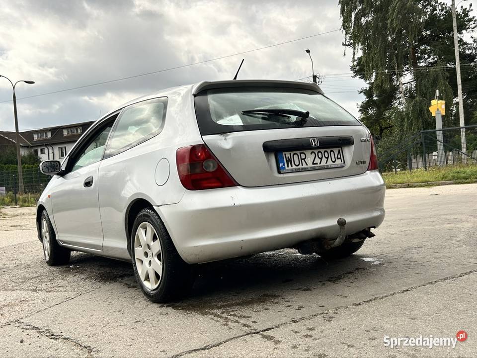 Honda Civic 17 Diesel 2002r mazowieckie Ostrów Mazowiecka