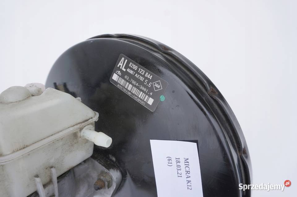 SERWO POMPA HAMULCOWA 12 NISSAN MICRA K12 3D Nowy Tomyśl