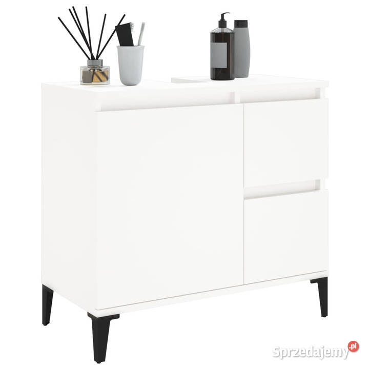 Szafka łazienkowa biała 65x33x60 materiał Warszawa